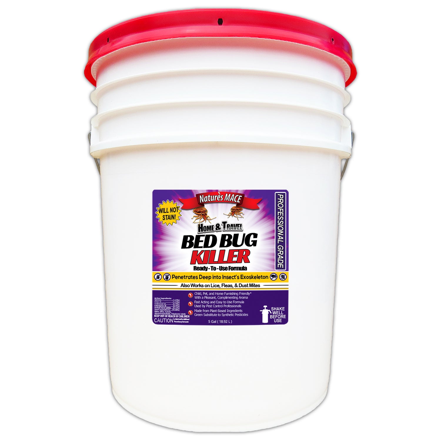 Bed Bug Treatment and Killer 5 Gallon bed bug repellent | gallery:5-gallon