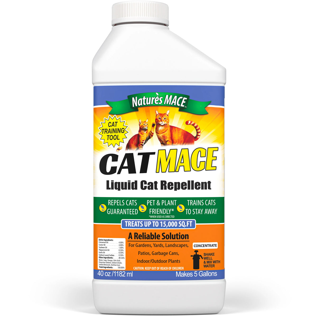 Cat Mace 40-ounce Concentrate Cat Repellent and Cat Training Tool