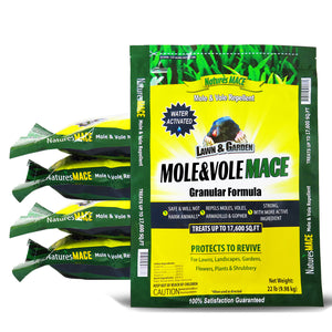Mole & Vole MACE Granular 22lb mole repellent 5 Pack