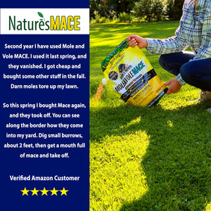 Natures MACE Mole and Vole MACE Granular Repellent review