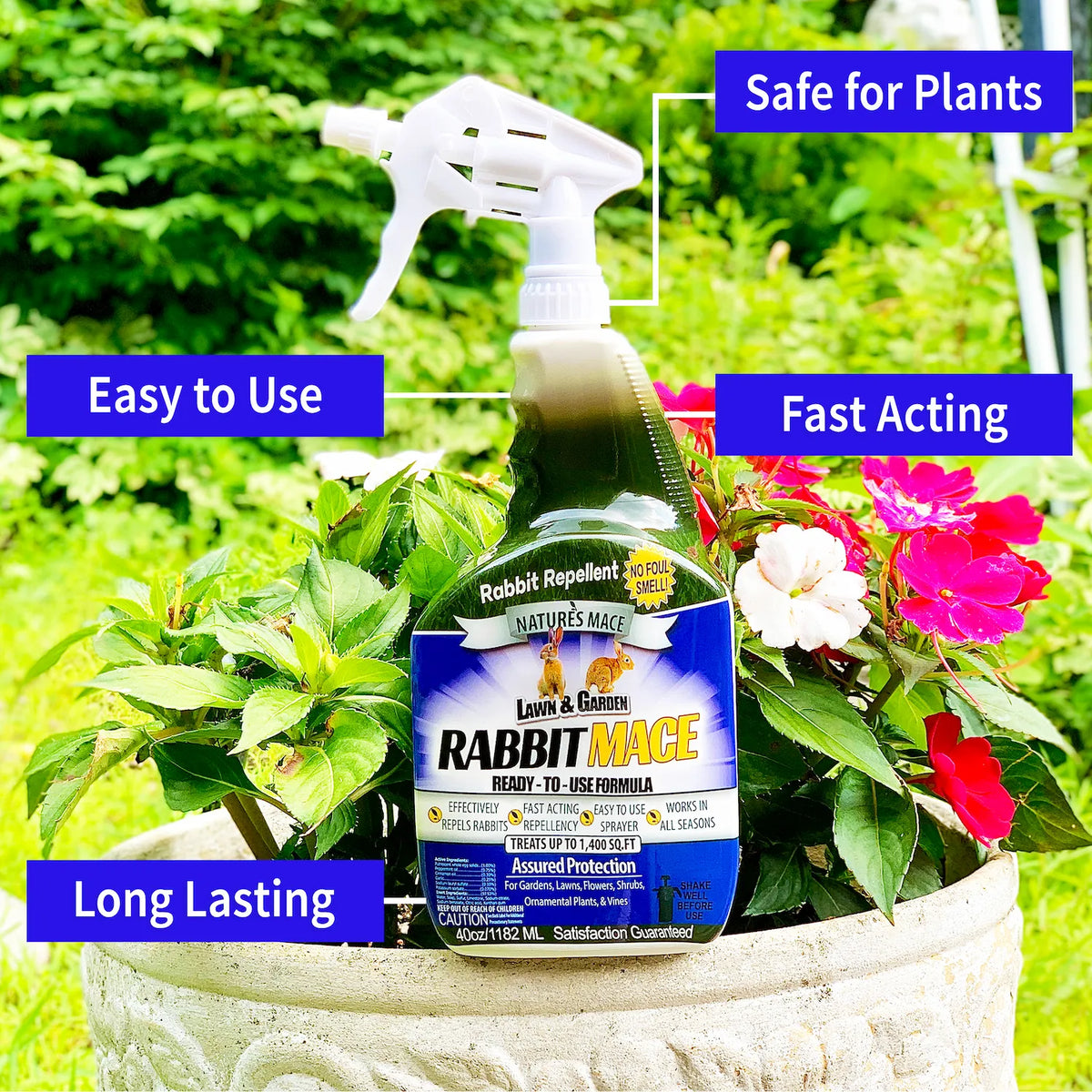 Liquid Rabbit Repellent Uses