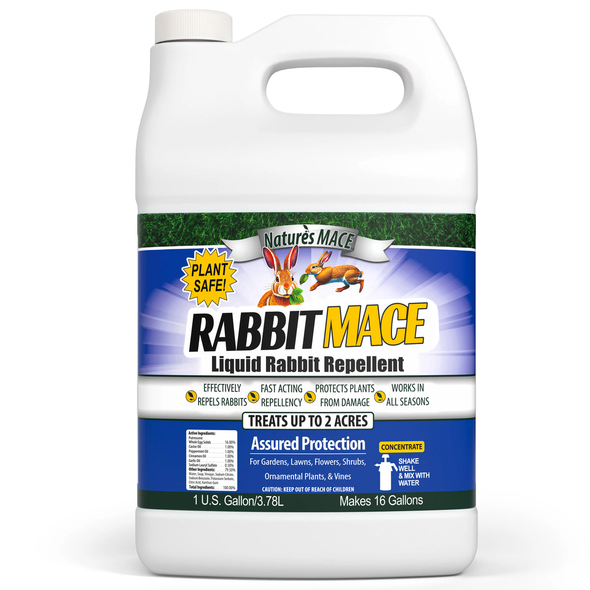 Rabbit MACE 1 Gallon Concentrate Rabbit Repellent