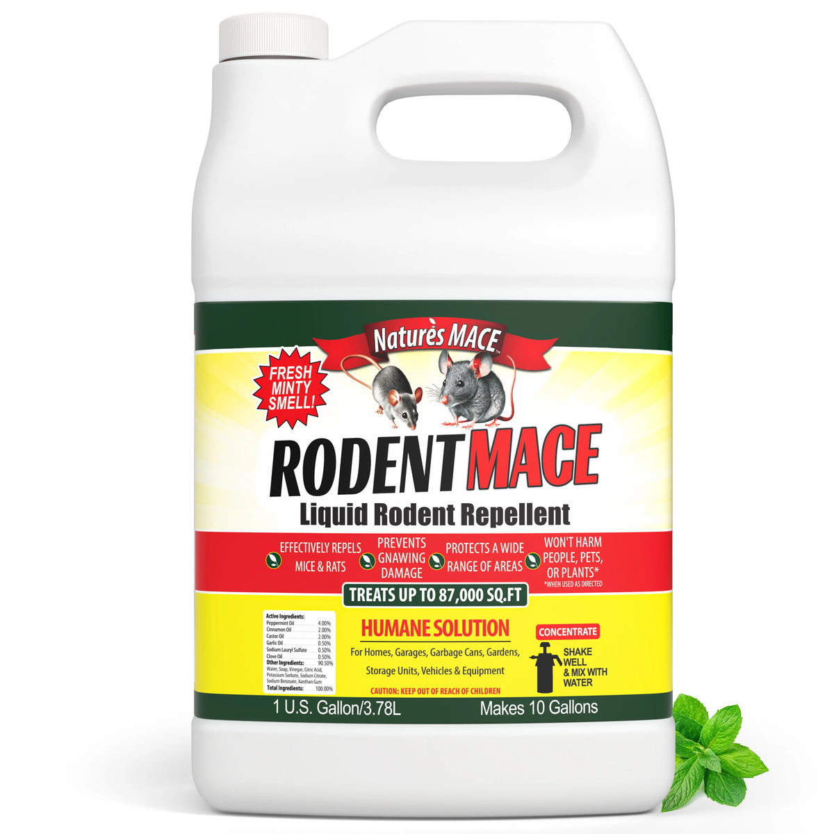 Rodent MACE 1 Gallon Concentrate Rodent Repellent