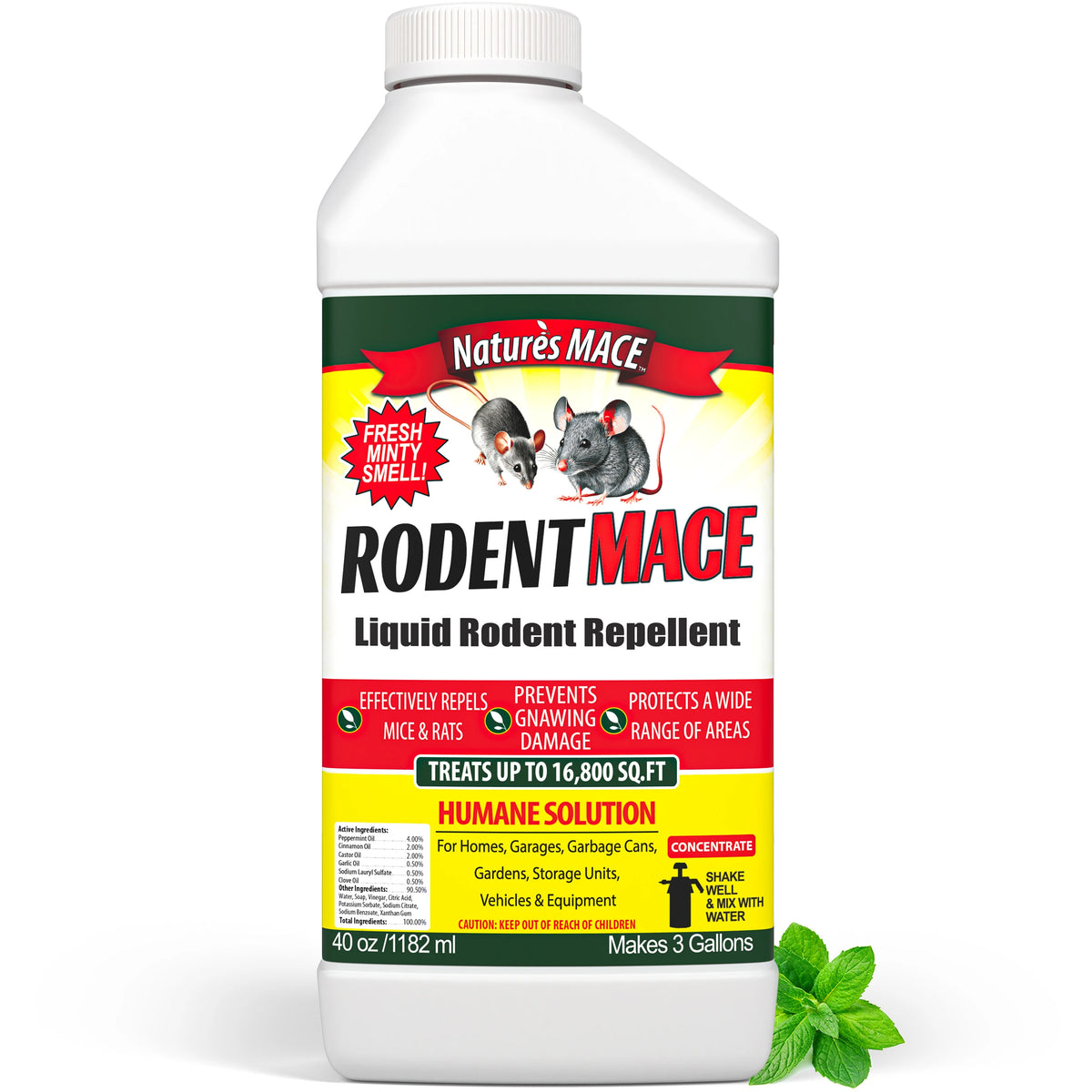 Rodent MACE 40-ounce Concentrate Rodent, Mice, Rat Repellent