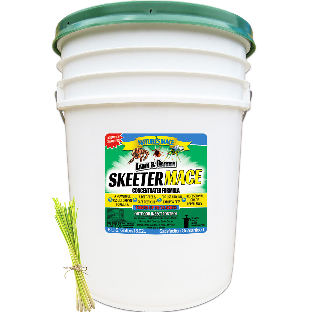 Skeeter MACE Liquid Outdoor Insect Control 5 Gallon natural mosquito repellent | gallery:5-gal-conc