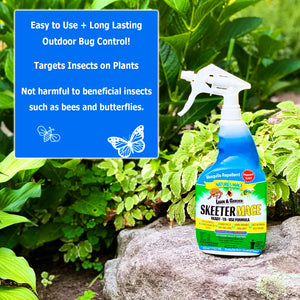 Natures MACE Skeeter MACE is easy to use long lasting and not harmful