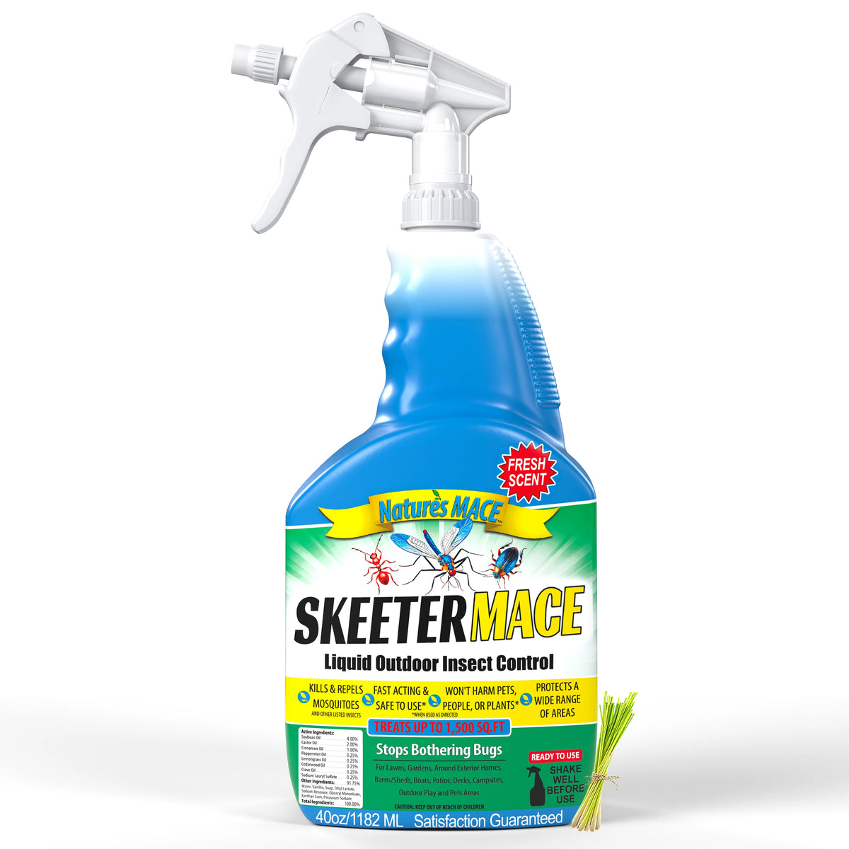 Skeeter MACE Liquid Outdoor Insect Control 40-ounce Spray yard bug spray