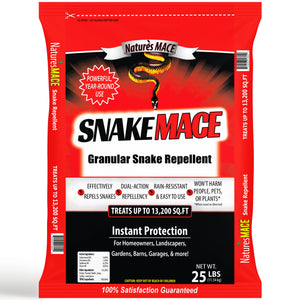 Snake MACE Granular 25lb. Snake Repellent Snake Deterrent