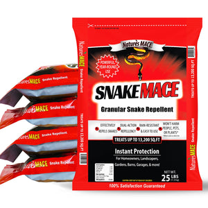 Snake MACE Granular 25lb snake repellent 5 Pack