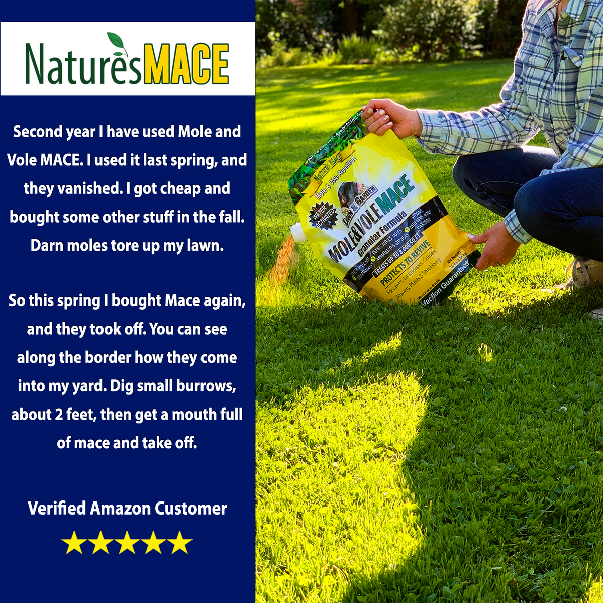 Mole and Vole Eviction Kit