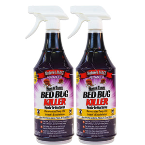 Bed Bug Treatment and Killer 32oz 2-Pack bed bug repellent