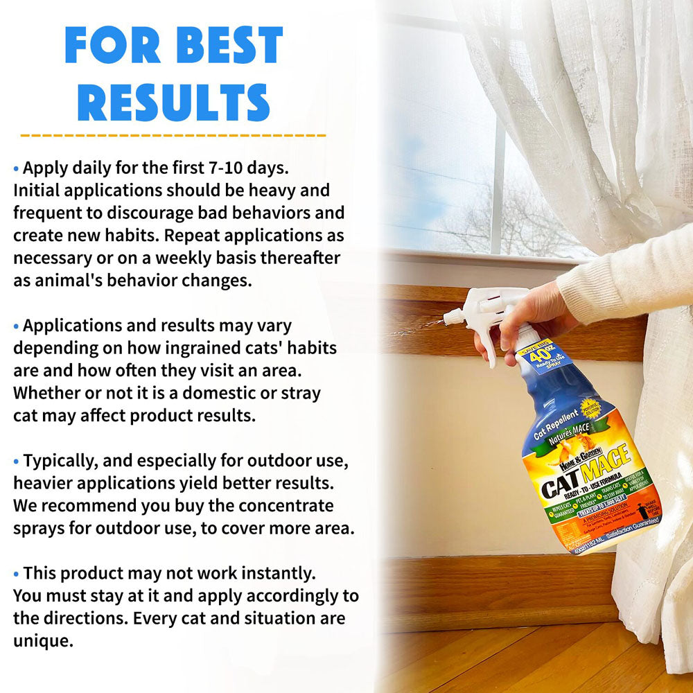 Natures MACE Cat MACE Liquid Cat Repellent For Best Results | gallery:all