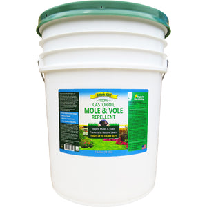 Mole and Vole Repellent Pure Castor Oil 5 Gallon mole repellent