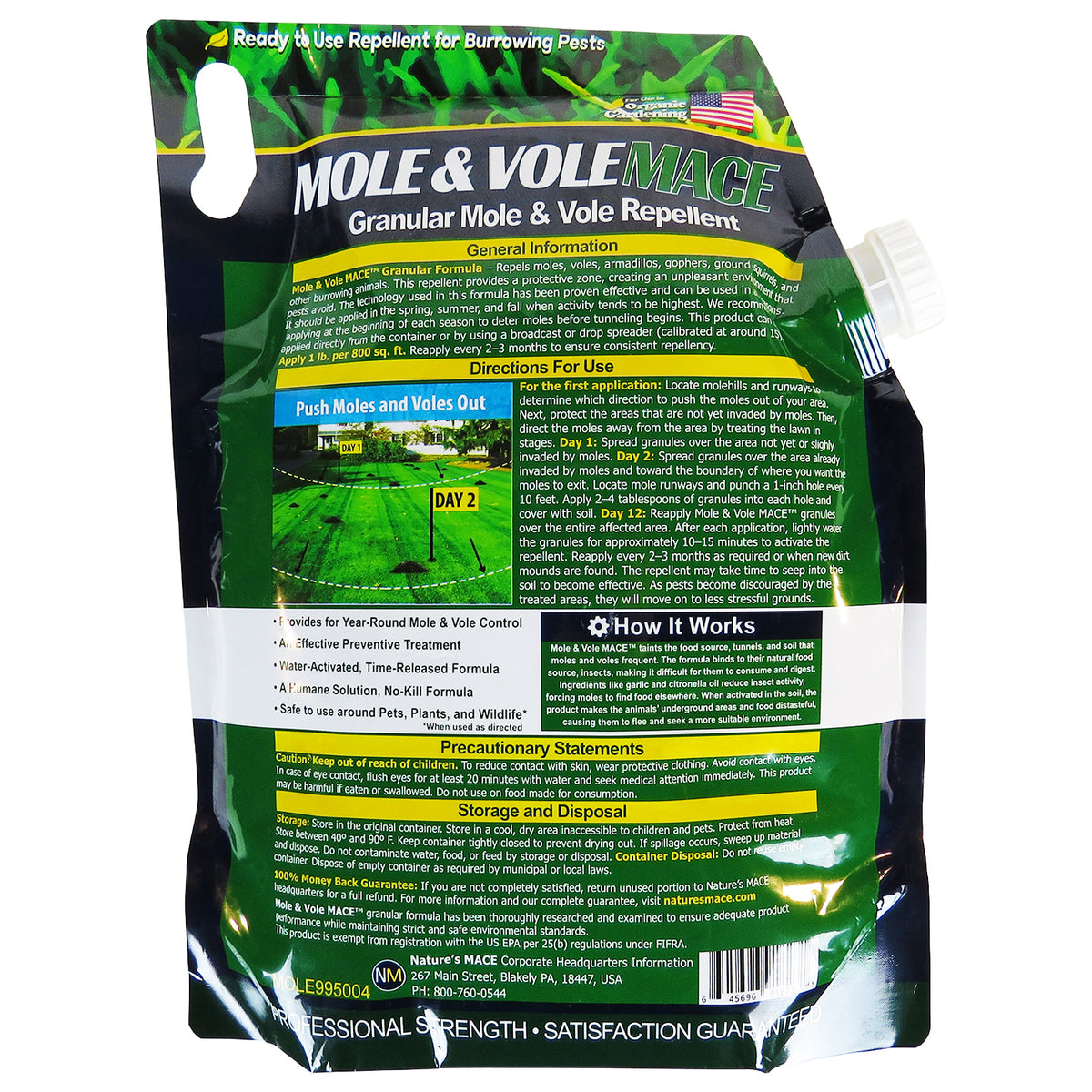 Mole and Vole Eviction Kit