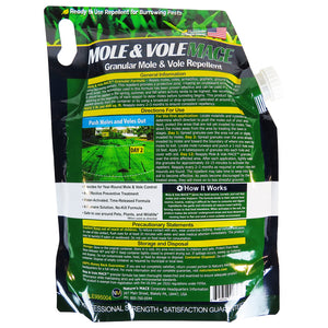 Mole & Vole MACE Granular 10lb / mole repellent