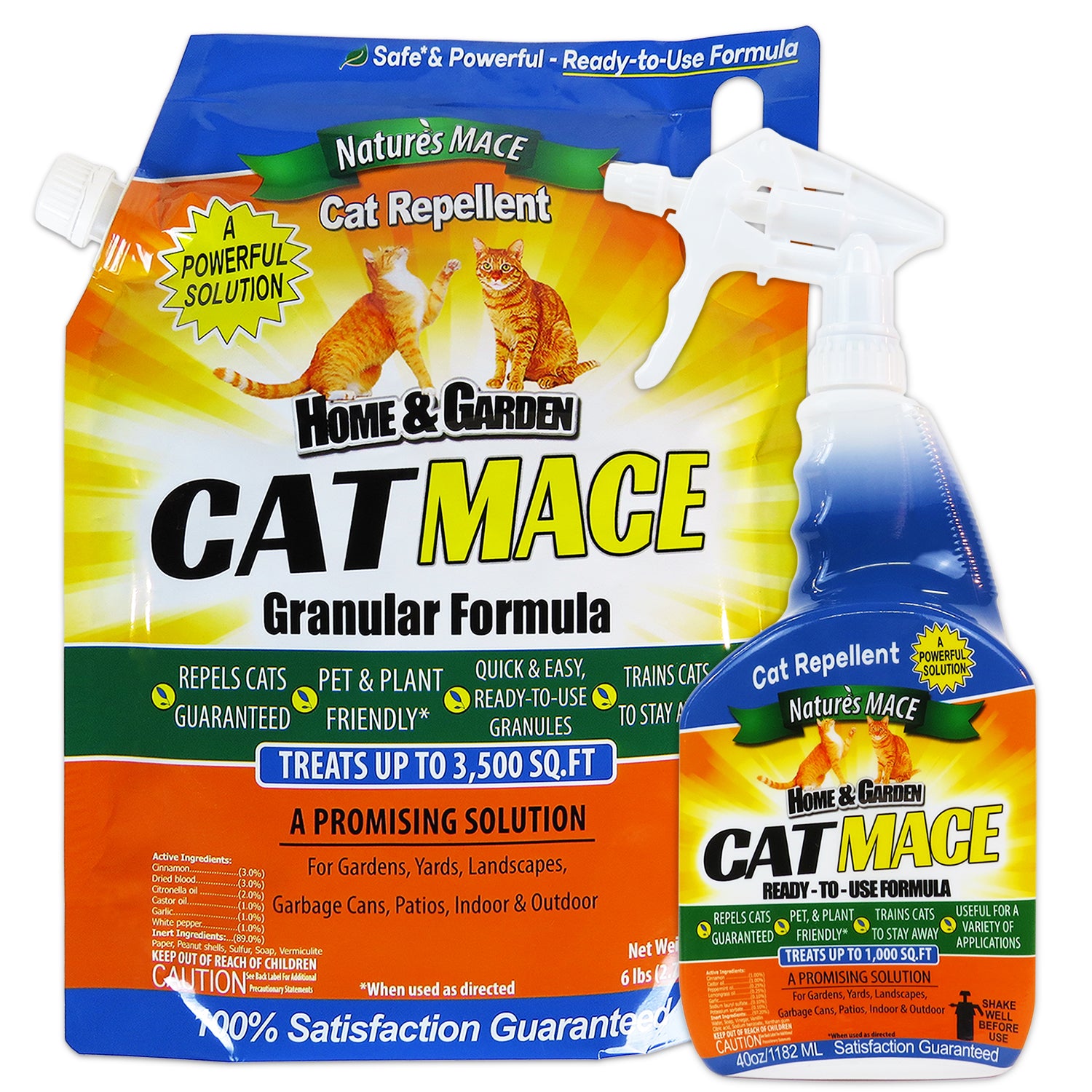 No More Cats Kit Natural Cat Deterrent
