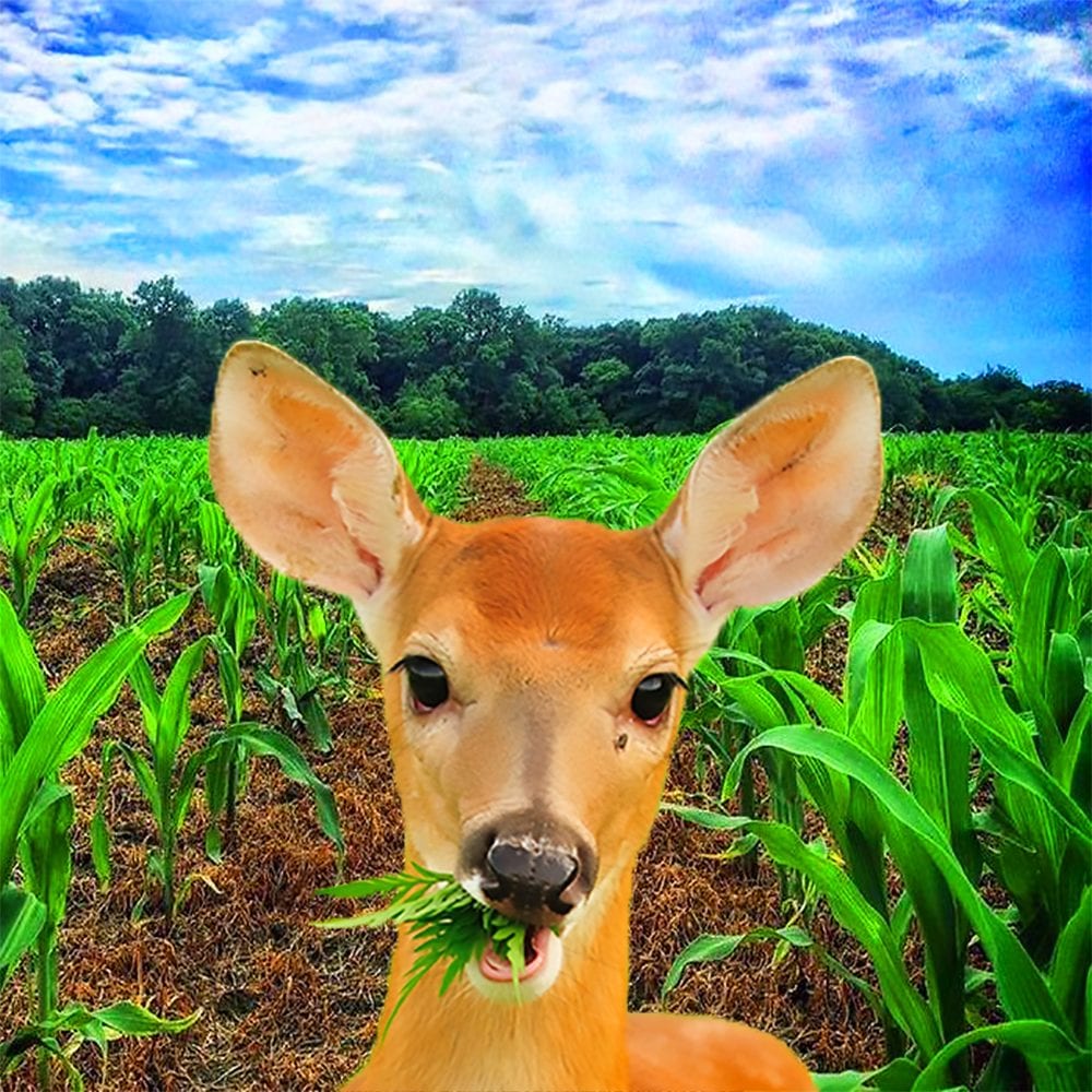 Do Deer eat potatoes?