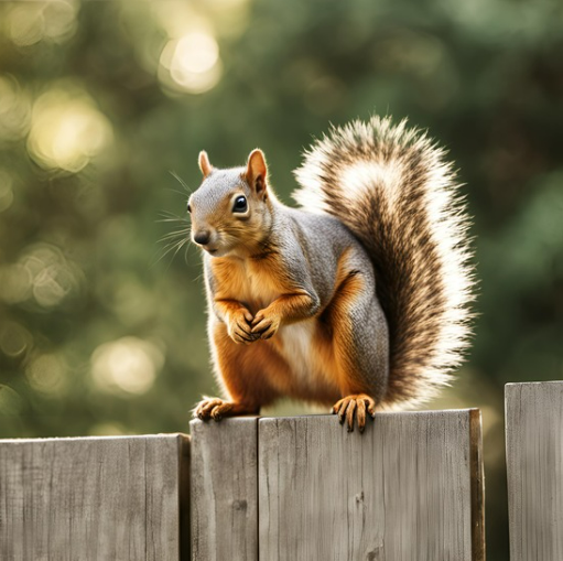 How to Keep Squirrels Off Your Fence