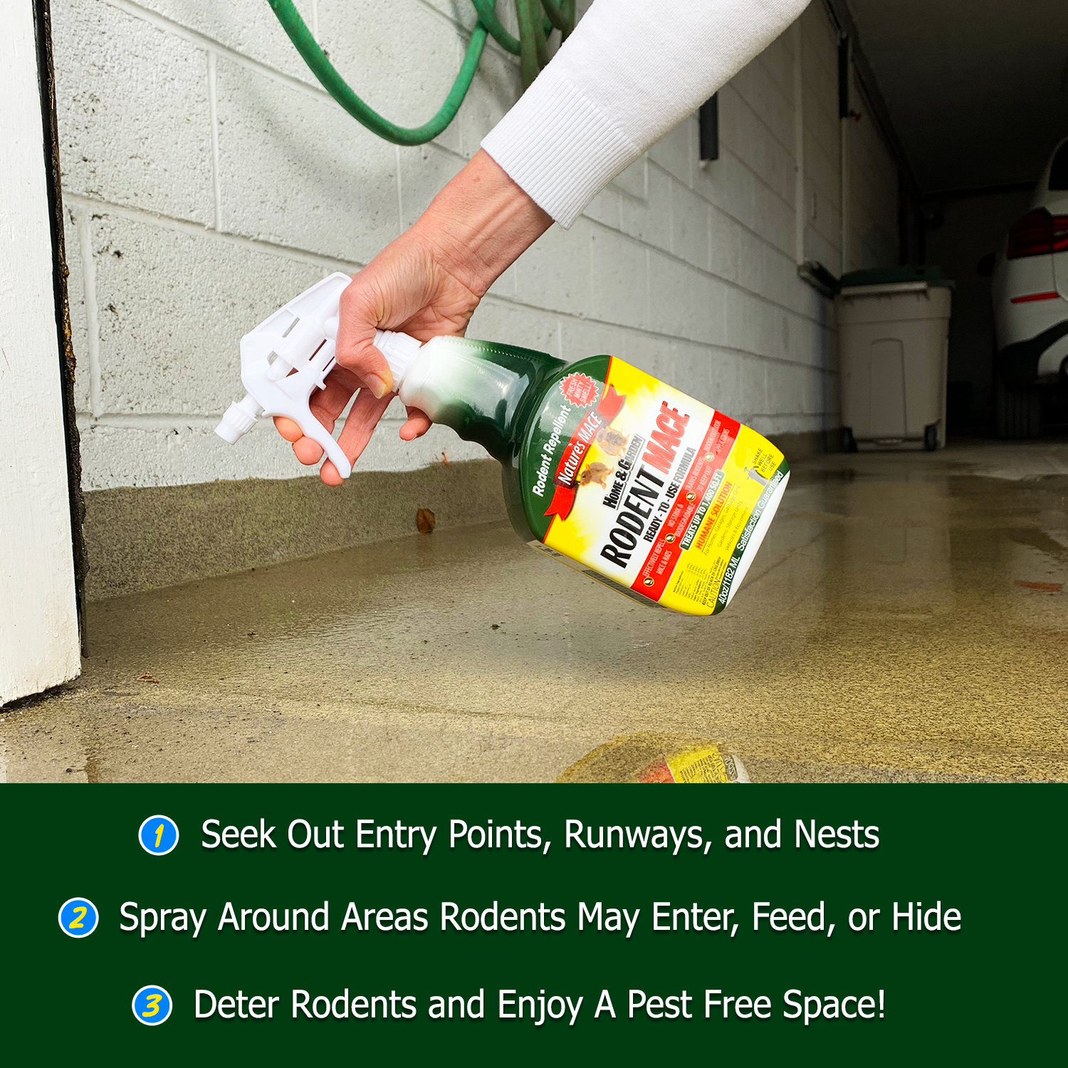 Mouse Prevention Vehicle Protection Kit rodent repellent for cars