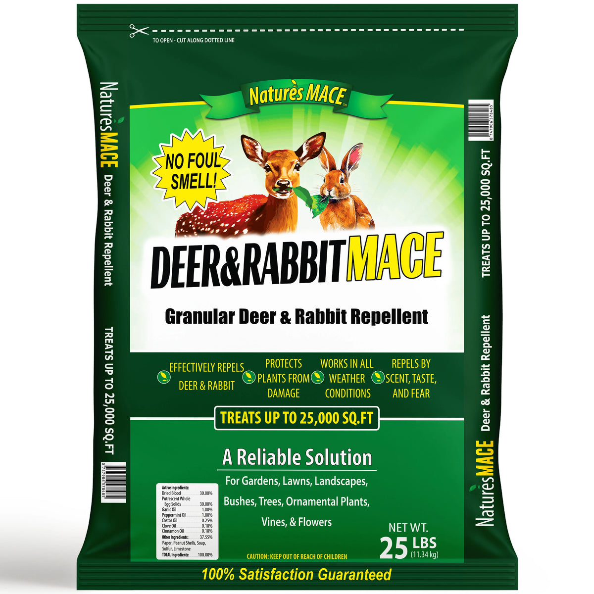 Deer &amp; Rabbit MACE Granular 25lb. Deer and Rabbit Repellent | gallery:25-lb