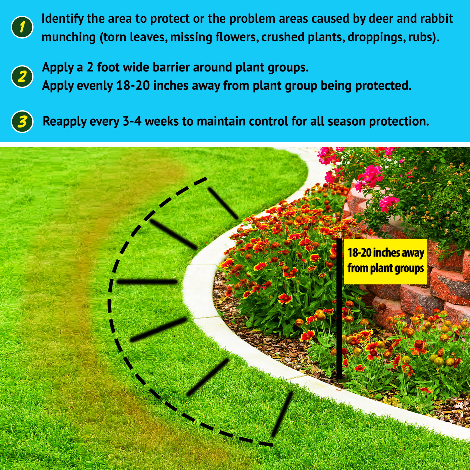 Deer Repellent Directions | gallery:all