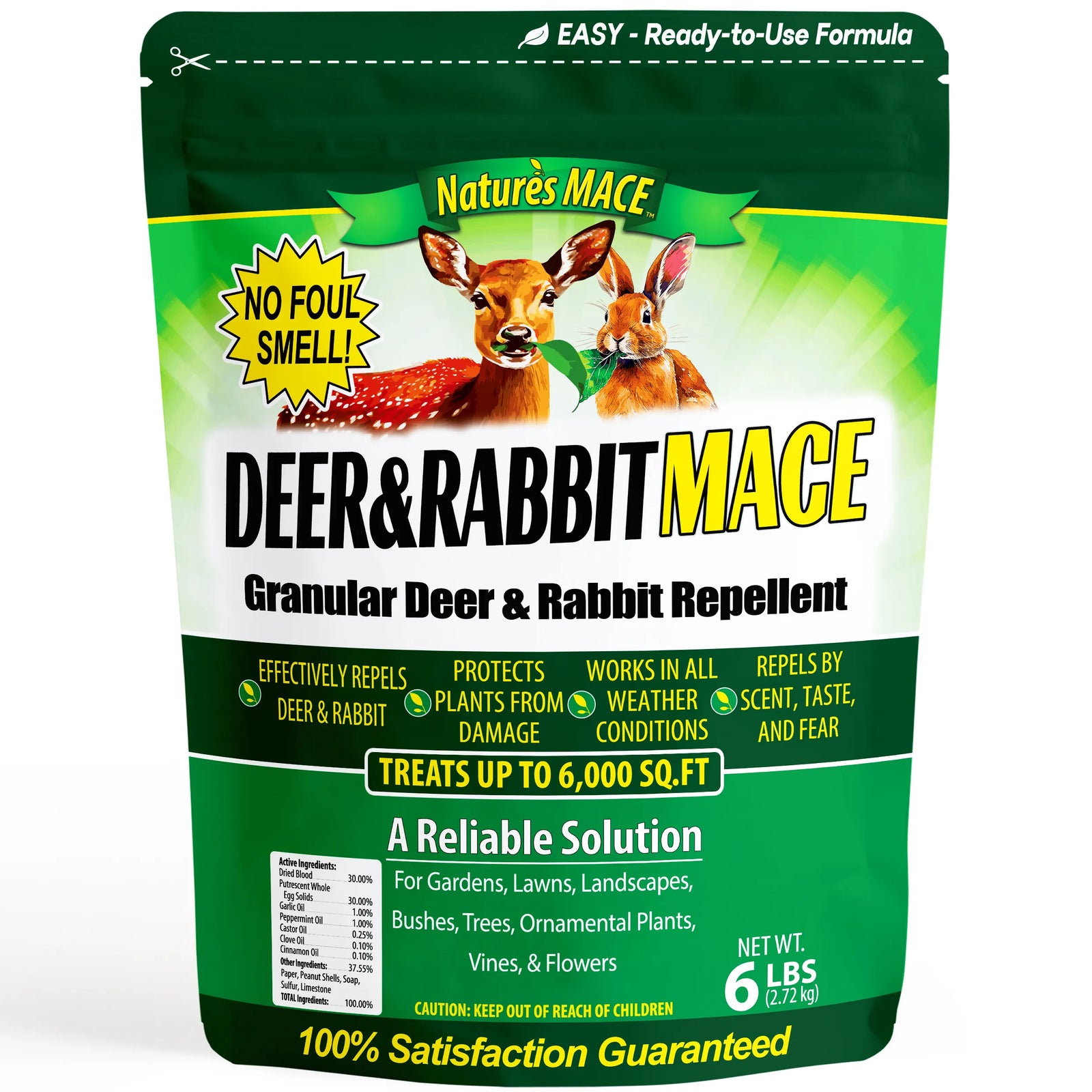 Deer and Rabbit MACE 6-pound Granular Deer and Rabbit Repellent | gallery:6-lb
