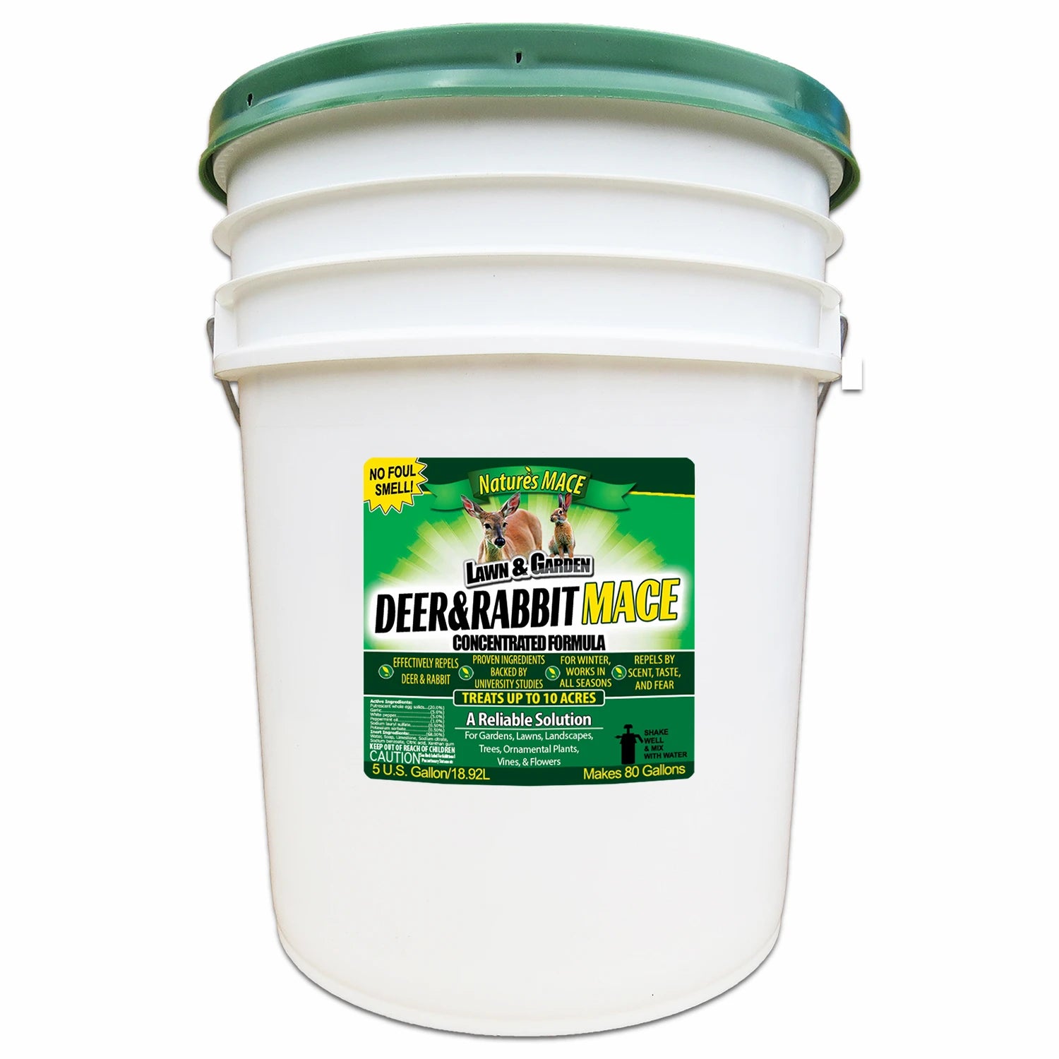 Deer and Rabbit MACE Commercial 5 Gallon deer repellent | gallery:5-gal-conc