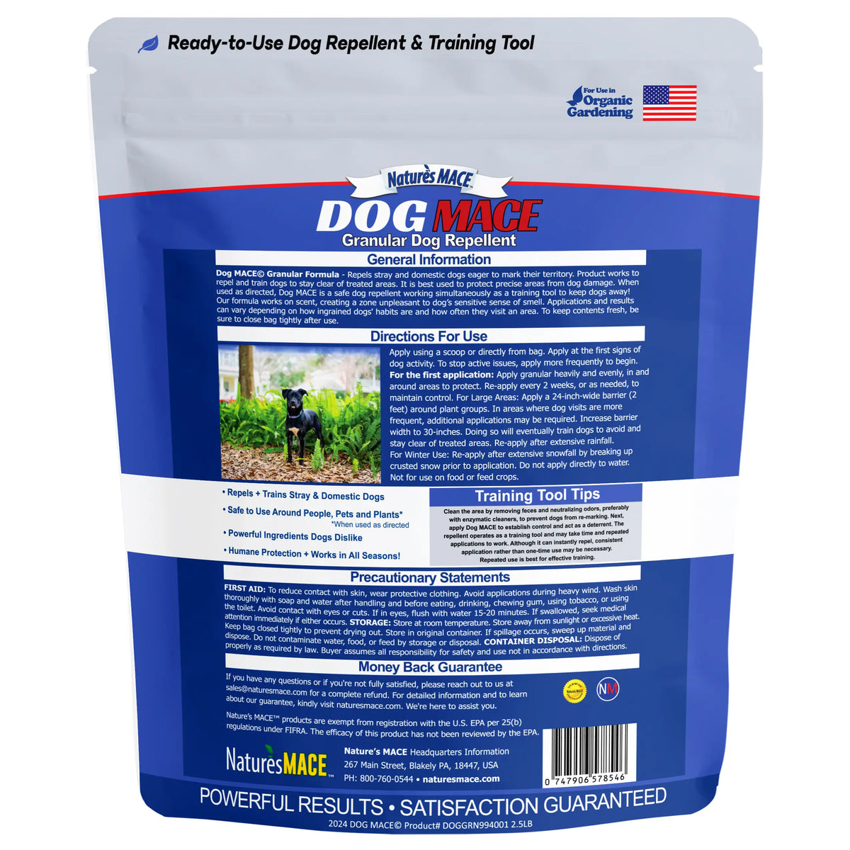 Dog MACE Granular Dog Repellent