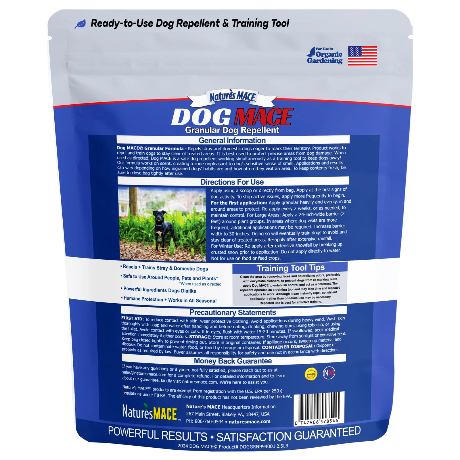 Dog MACE Granular Dog Repellent