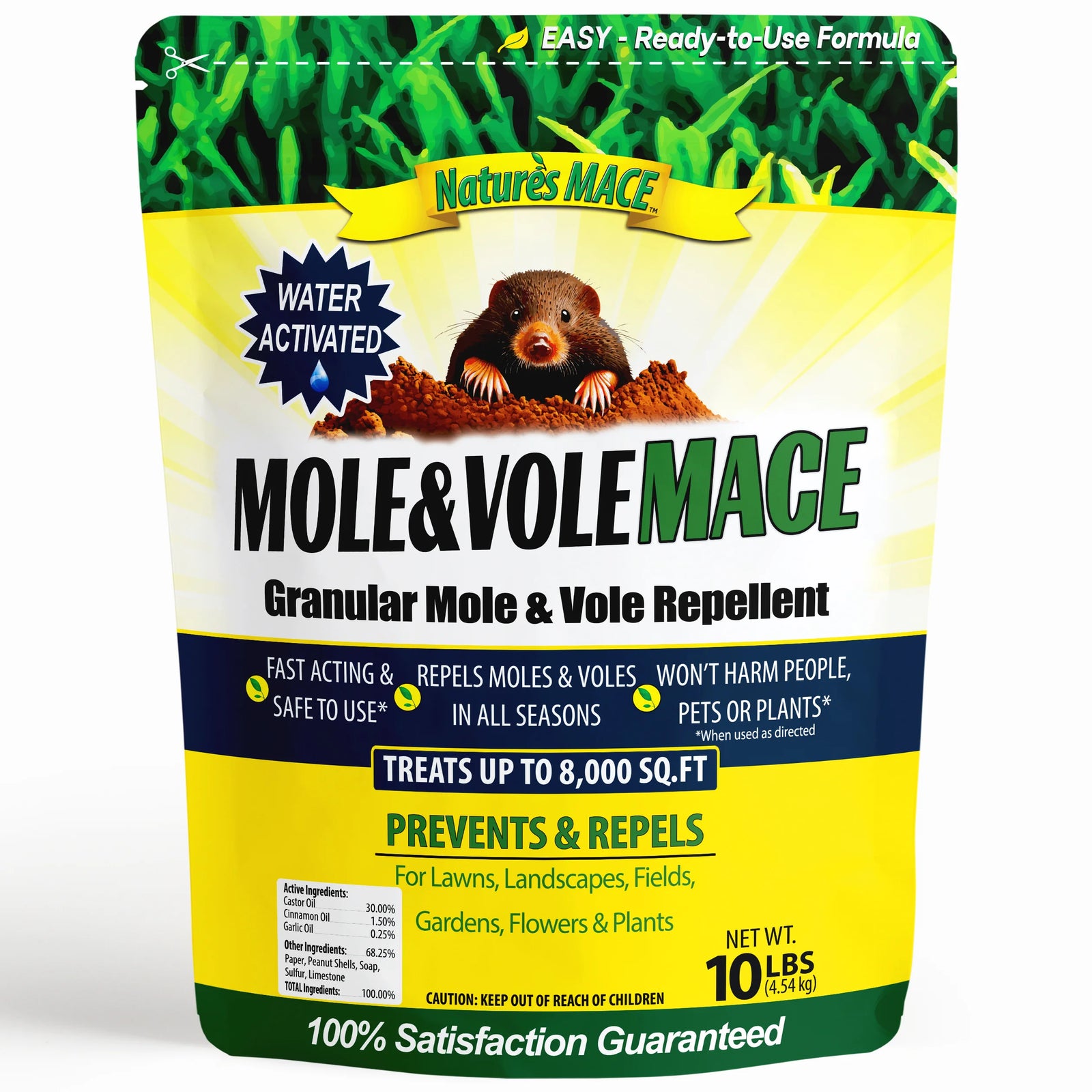 Mole and Vole MACE Granular 10 pound Mole and Vole Repellent