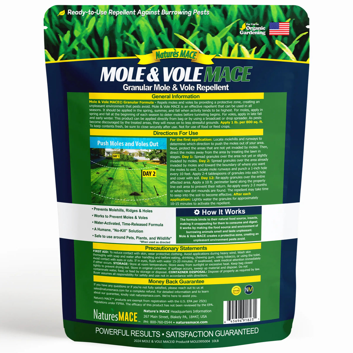 Mole and Vole MACE Granular 10 pound Mole and Vole Repellent product image