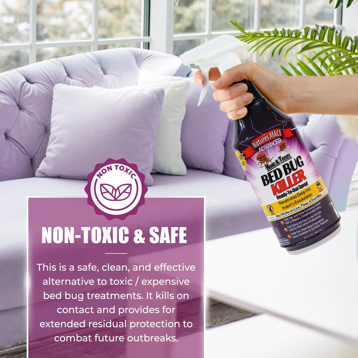 Nature's MACE Bed Bug Killer Non toxic