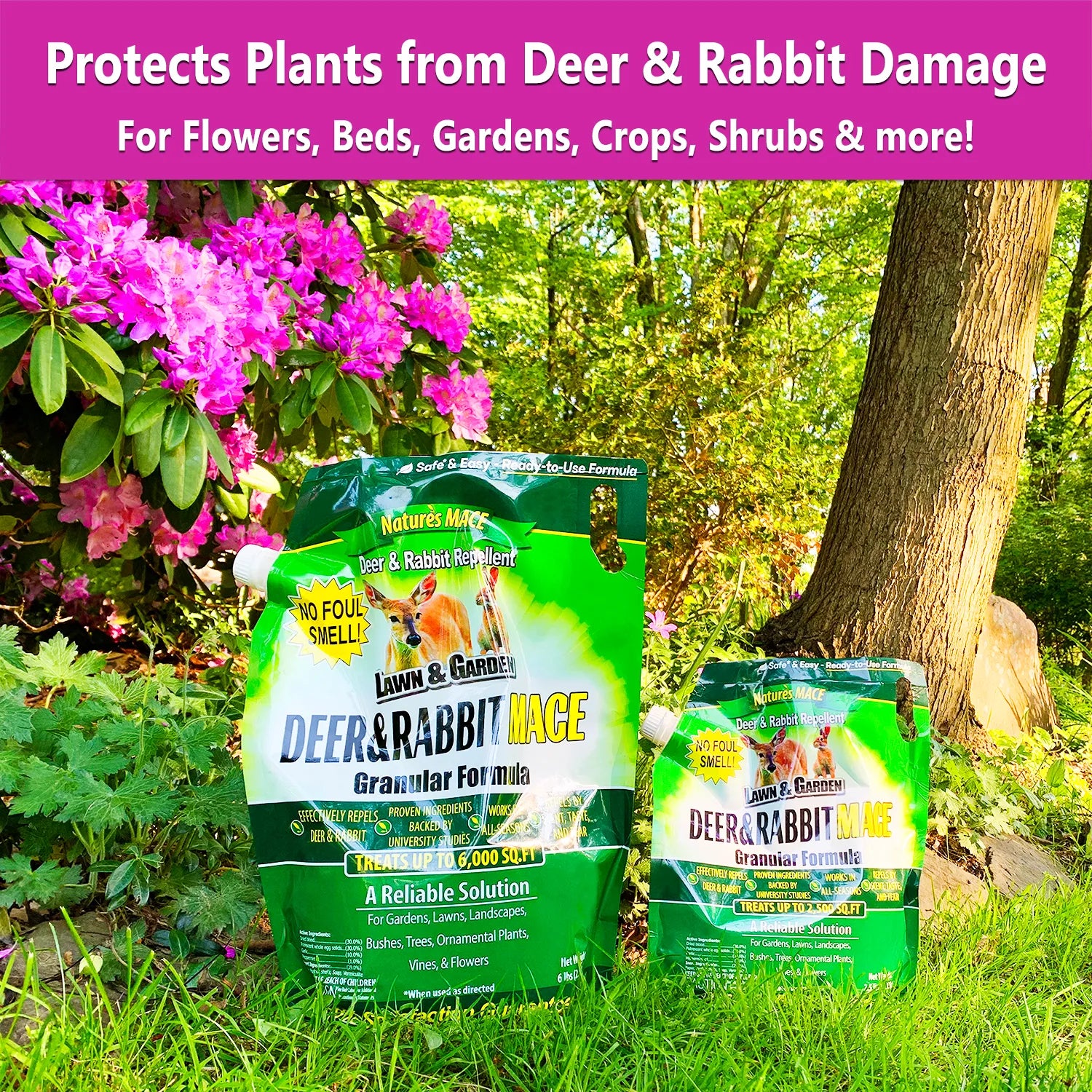Deer and Rabbit MACE to protect plants | gallery:all