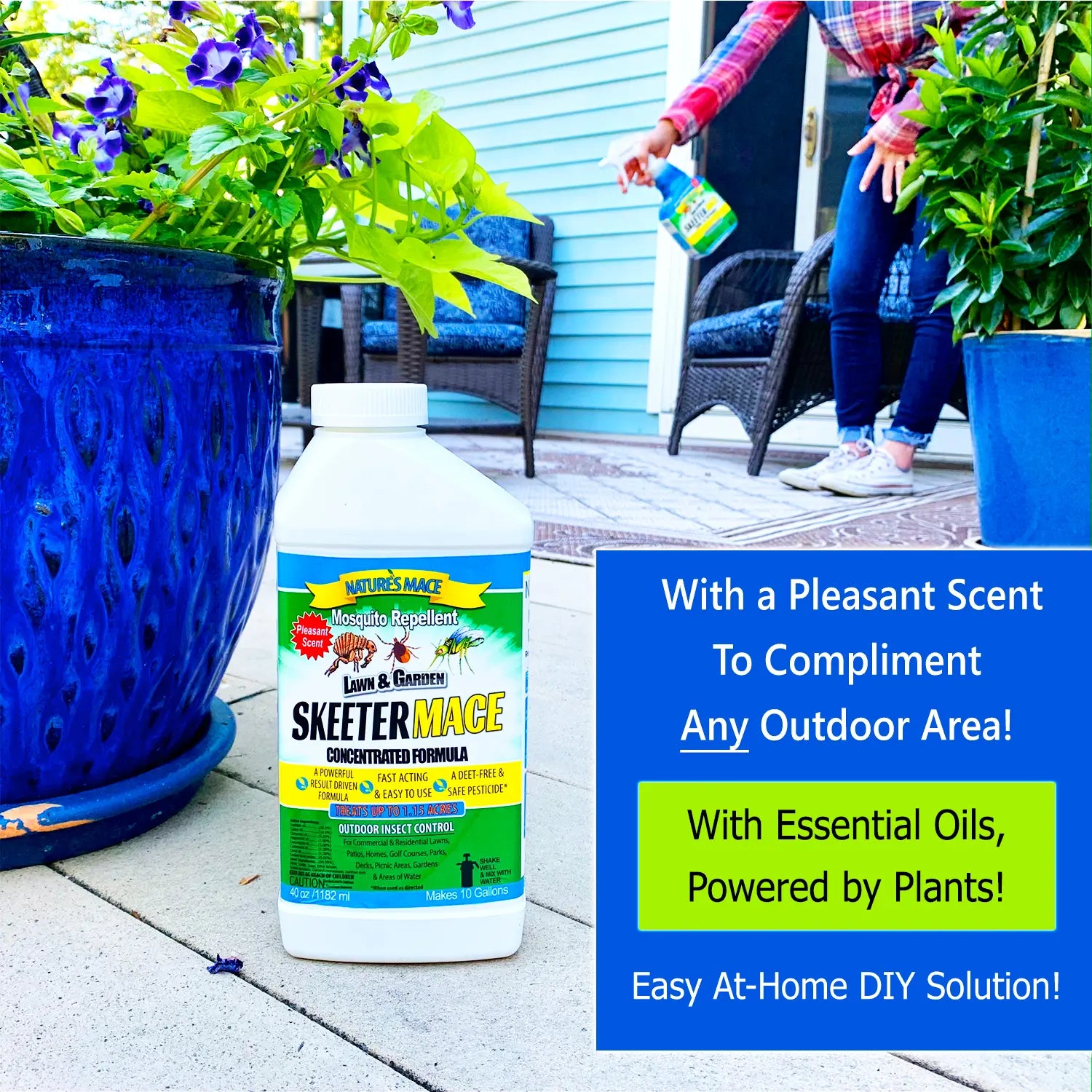 Skeeter MACE Outdoor Bug Repellent has a pleasant scent | gallery:all