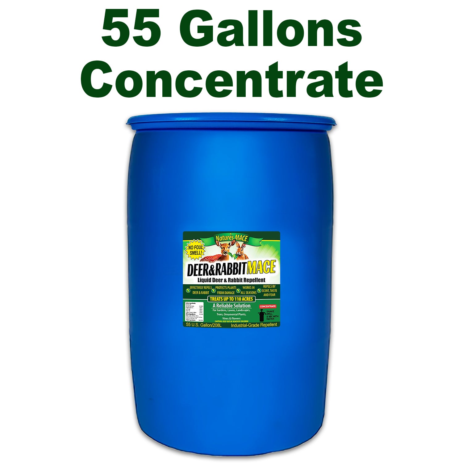 Deer and Rabbit MACE Commercial 55 Gallons deer repellent | gallery:55-gallon