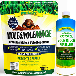 Nature's MACE Mole and Vole Eviction Kit