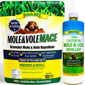 Nature's MACE Mole and Vole Eviction Kit