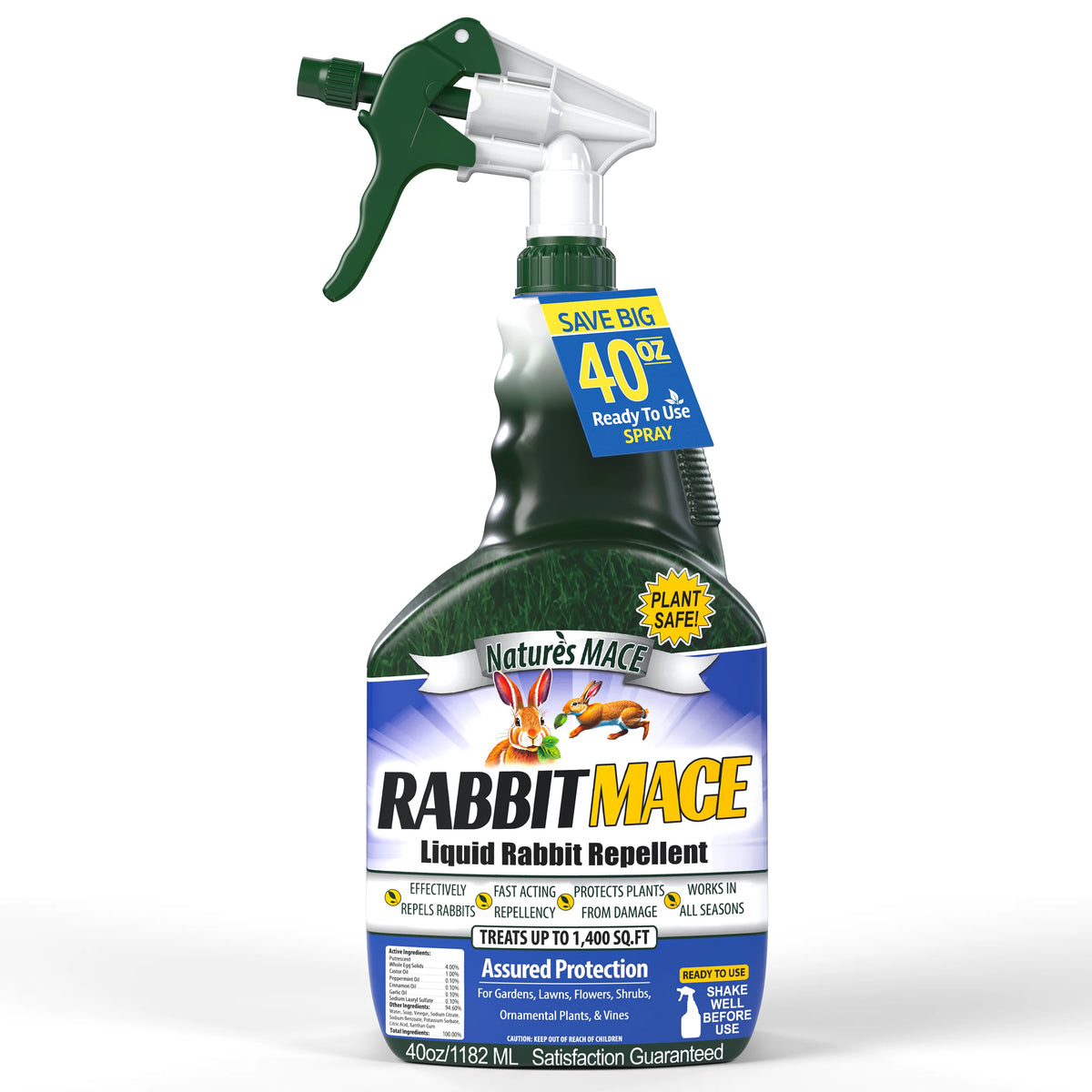 Nature's MACE Rabbit MACE 40-ounce rabbit repellent spray | gallery:40-oz-spray