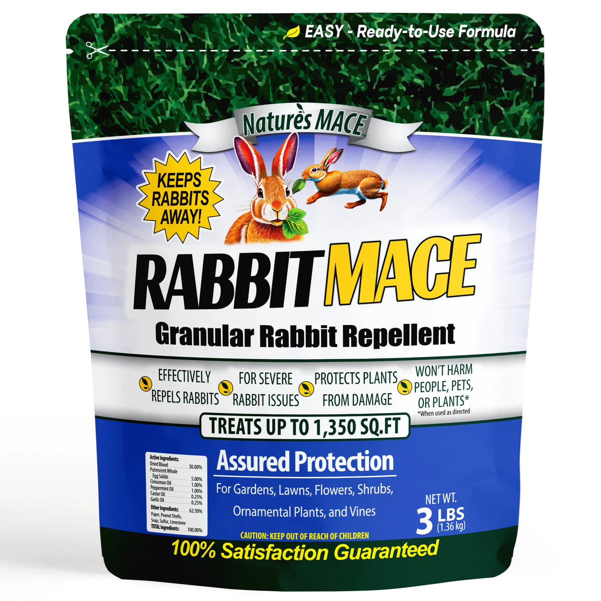 Rabbit MACE Granular Rabbit Repellent | gallery:3-lb