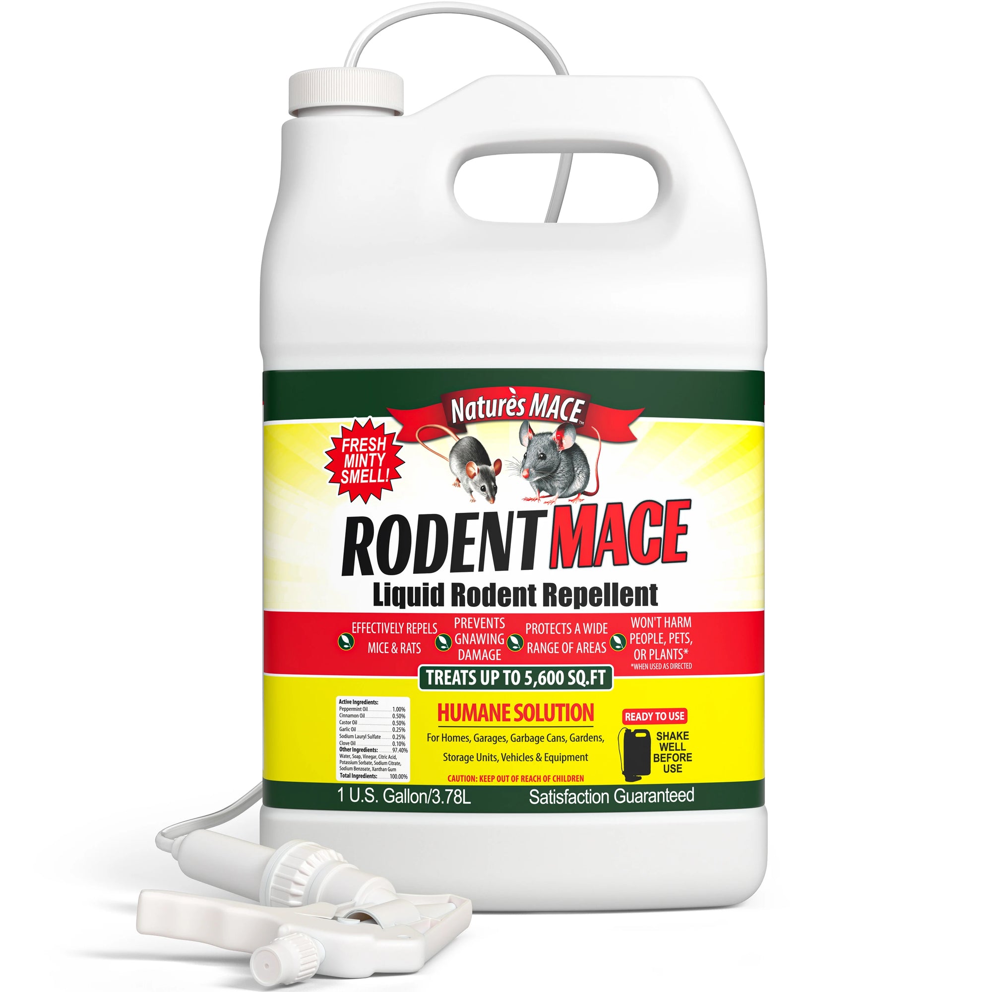 Rodent MACE Peppermint Rodent Repellent 40oz Spray repel rodents