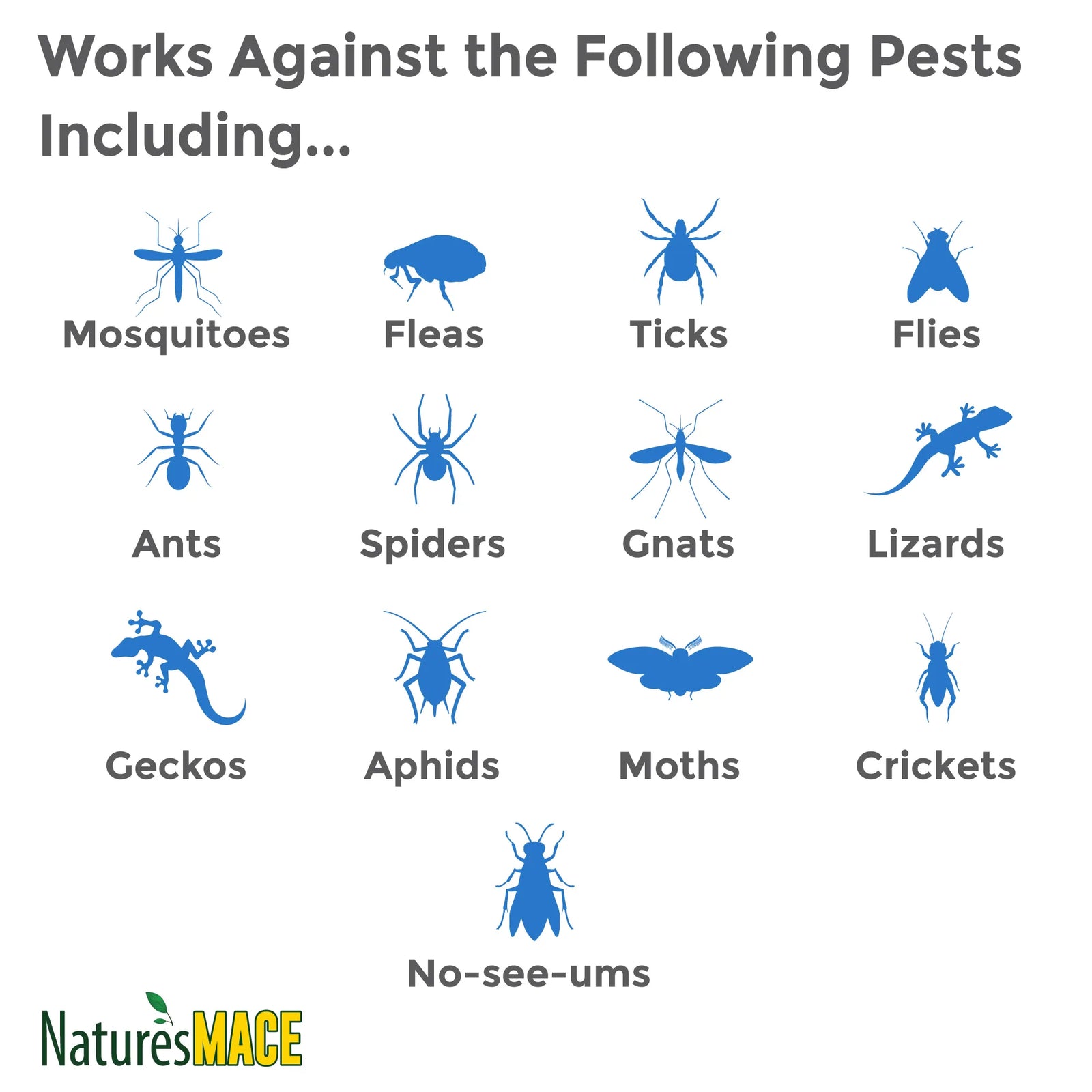 Skeeter MACE Works against many pests | gallery:all