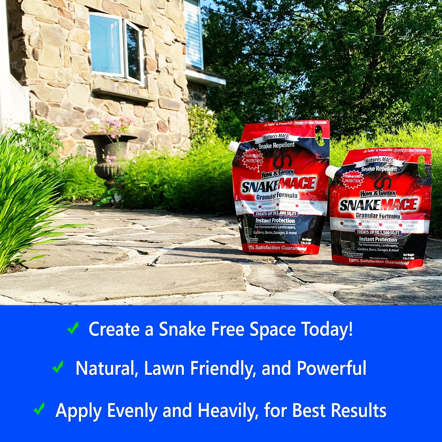 Nature's MACE Granular Snake Repellent | gallery:all