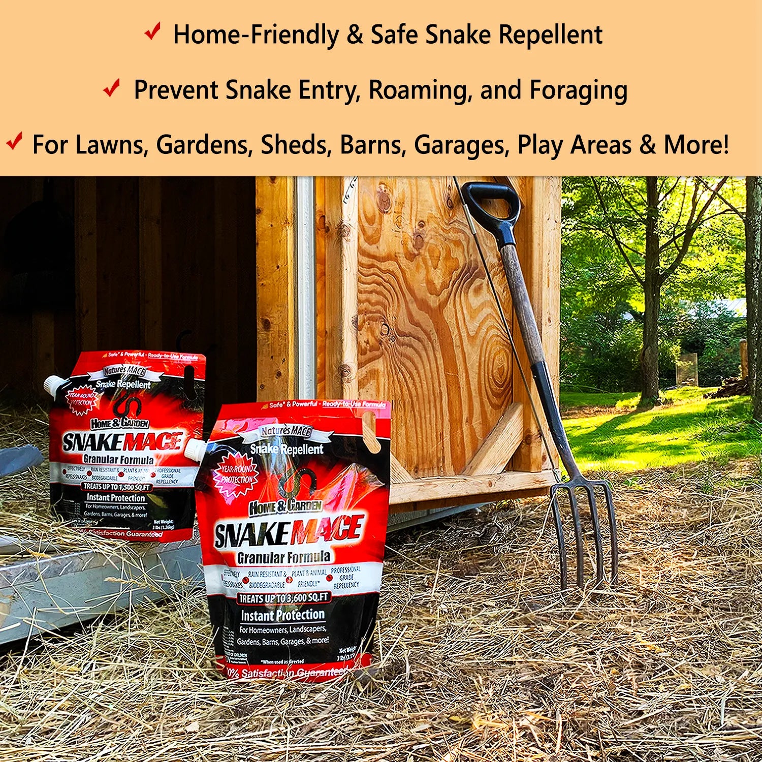 Snake MACE Snake Repellent is safe to use | gallery:all