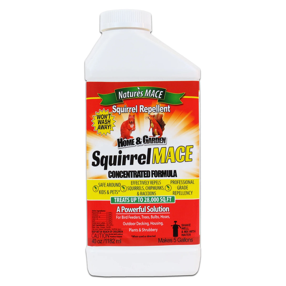 Squirrel MACE Squirrel Repellent 40oz squirrel repellent 