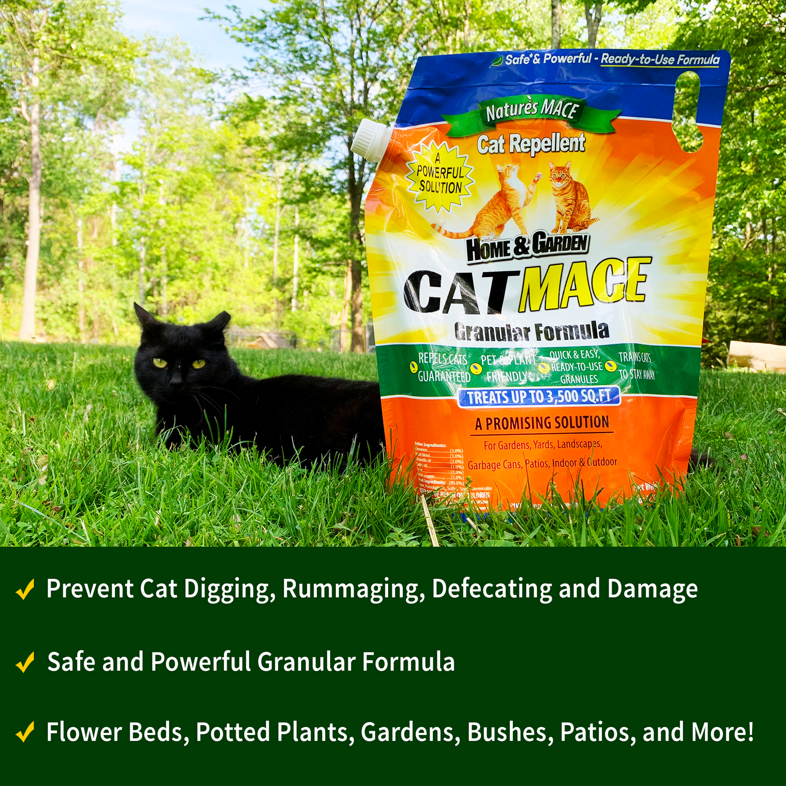 No More Cats Kit Natural Cat Deterrent