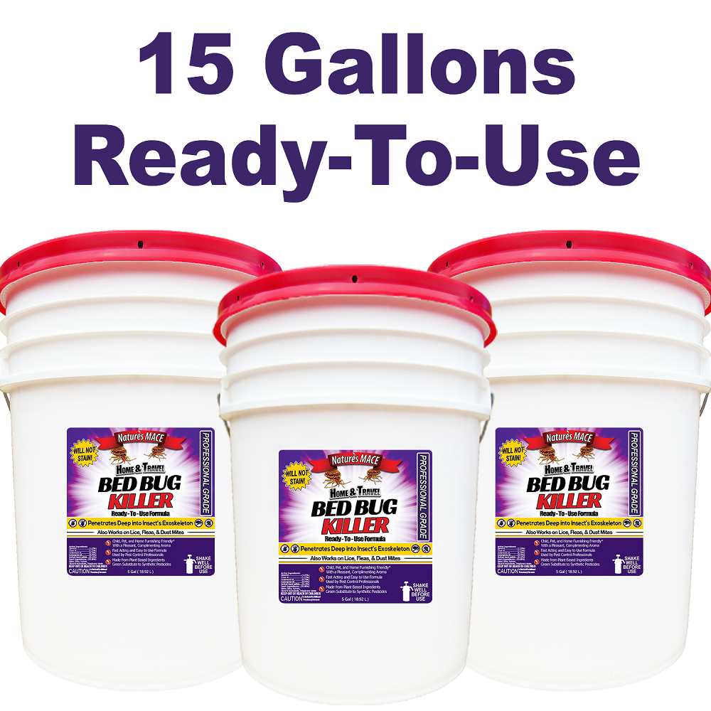 Bed Bug Treatment and Killer 15 Gallon bed bug repellent | gallery:15-gallon