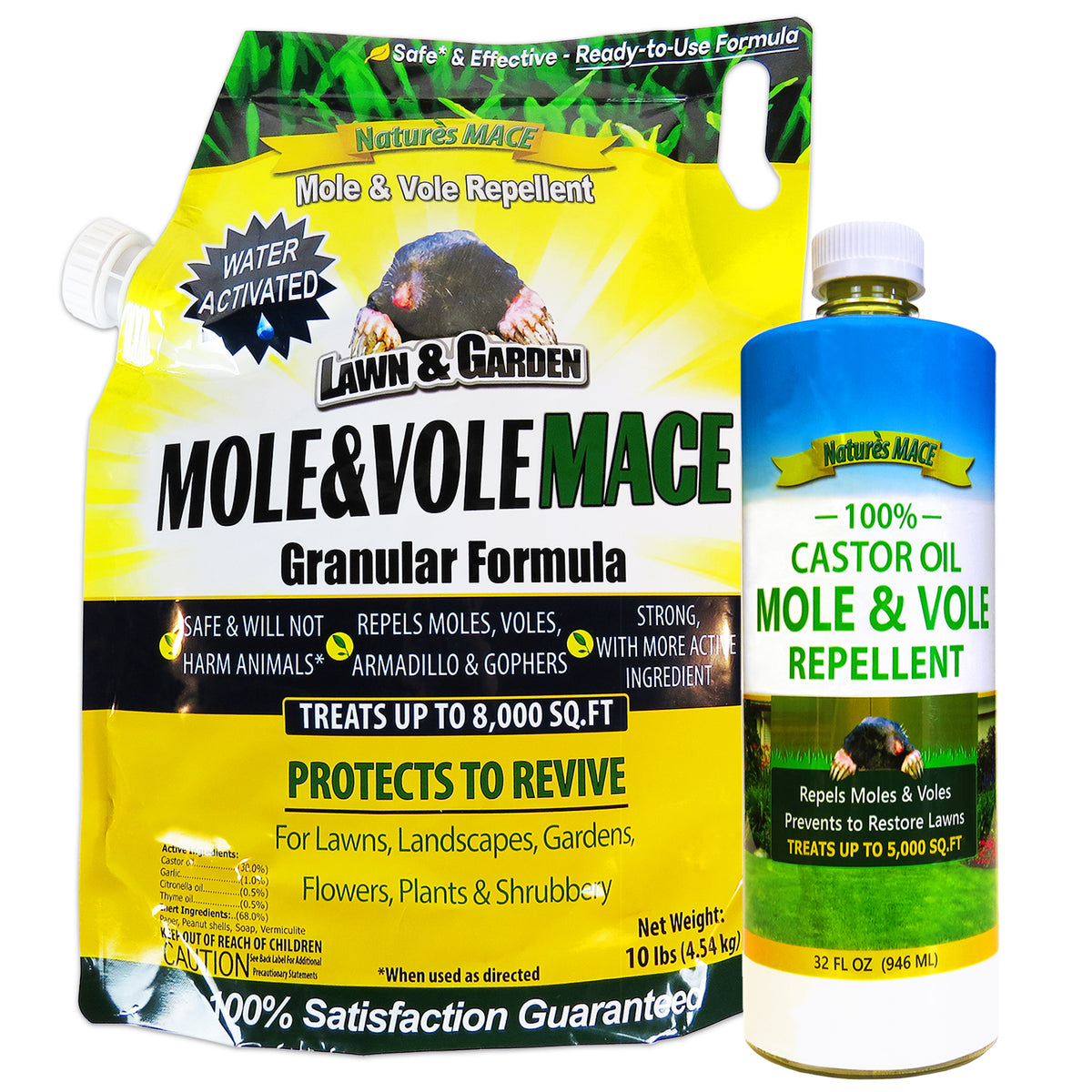 Mole and Vole Eviction Kit