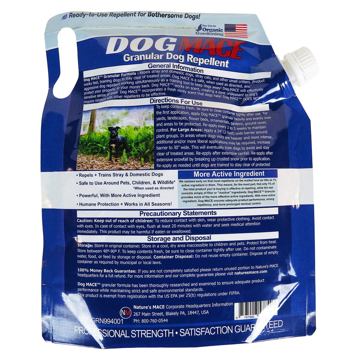 Dog MACE Granular / dog repellent